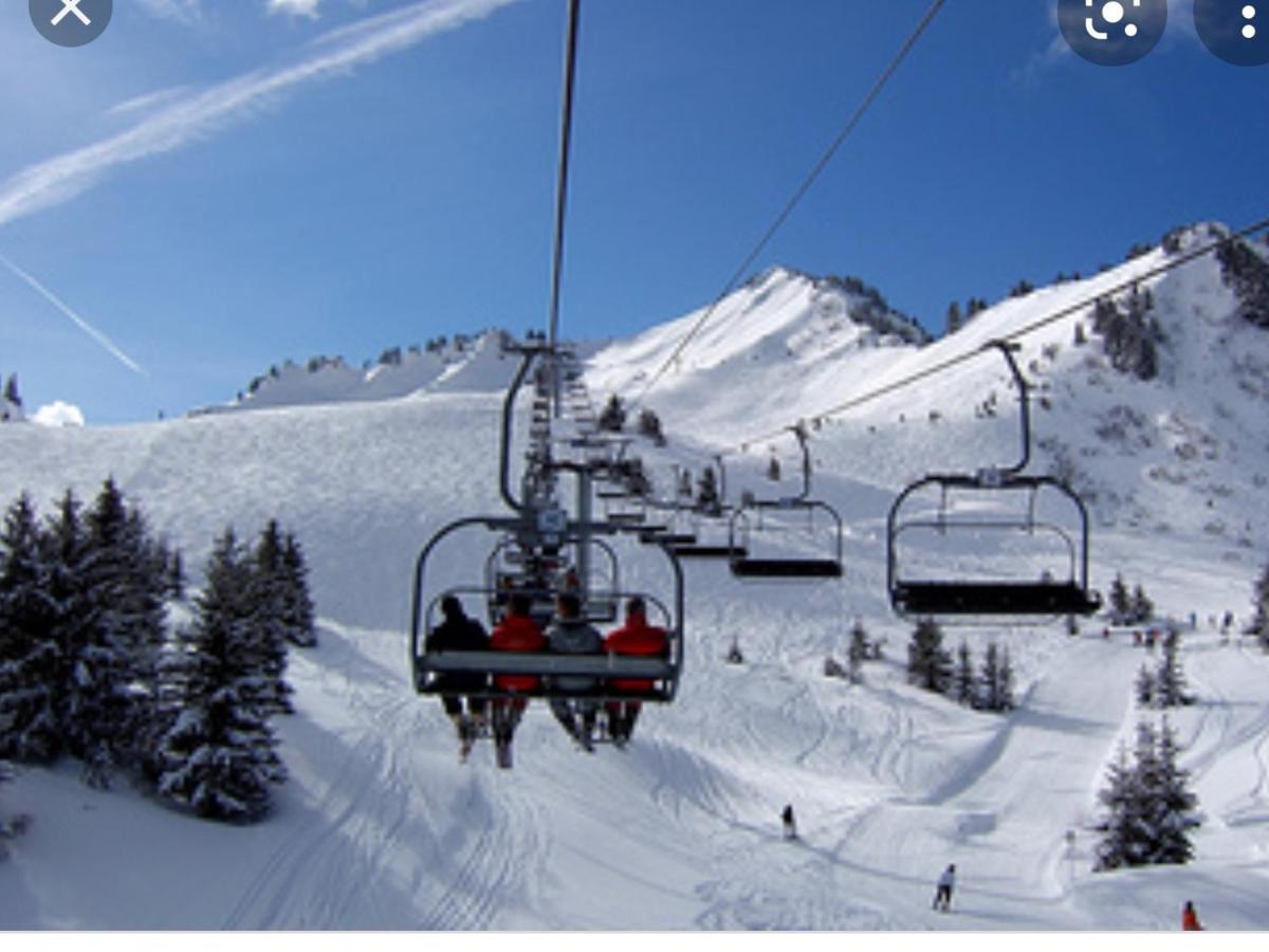 Taninges Studio Cabine Praz De Lys מראה חיצוני תמונה